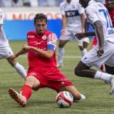 Gaoussou Diakité: deux buts pour le LS KEYSTONE/CYRIL ZINGARO